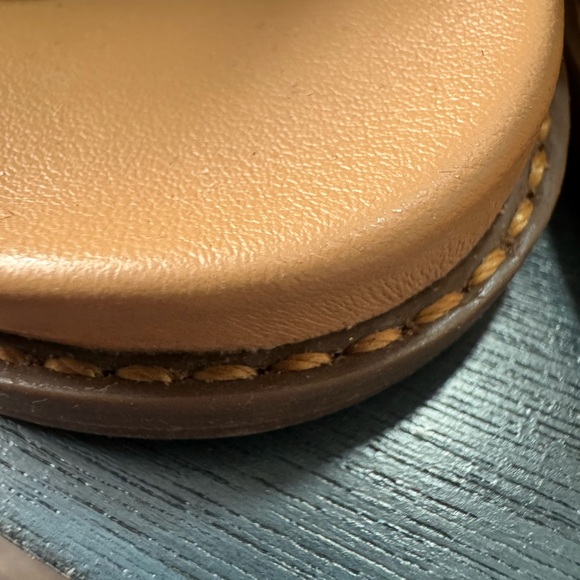 SCHUTZ Enola Natural Sporty Slide Sandals SZ 7 NEW WITHOUT TAGS - BLOOMINGDALES - Picture 5 of 8